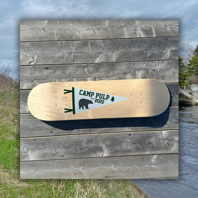 PULP - The Bear Flag Board - Vintage White / Green / Black / Woodgrain