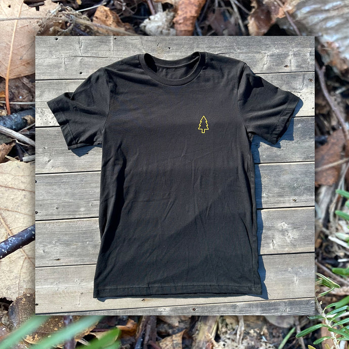 PULP - The Camp Pulp T Shirt - Vintage Black / Pulp Yellow / Pulp Green