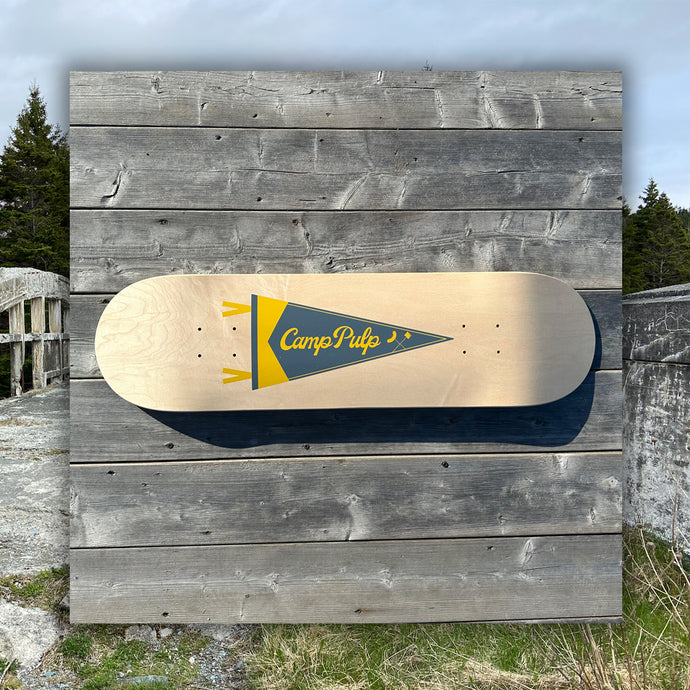 PULP - The Roasting Stick Flag Board - Gold / Navy / Woodgrain