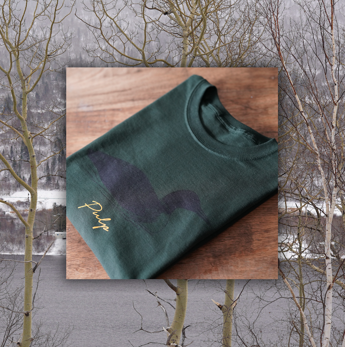 PULP - The WTCB Loon T-Shirt - Forest Green / Black / Yellow