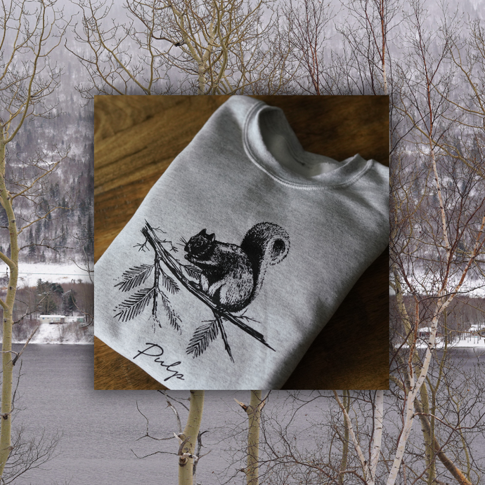 PULP - The WTCB Squirrel Crew - Ash Grey / Black